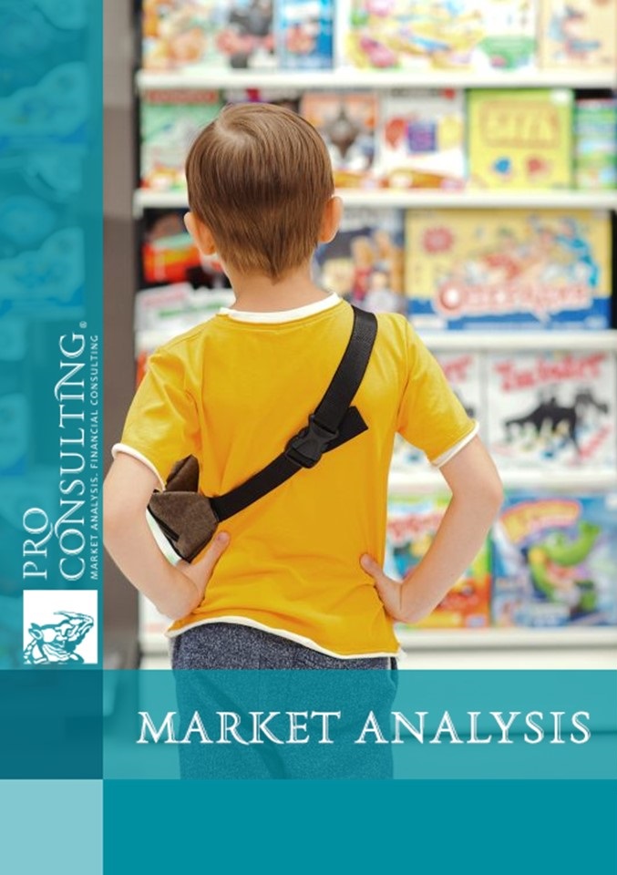 Analytical report on the marketplace market for children's goods in Ukraine. 2025 year